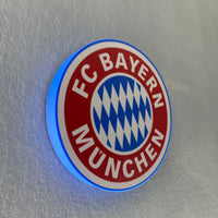 FCB Bayern München LED-Leuchtschild Wanddeko