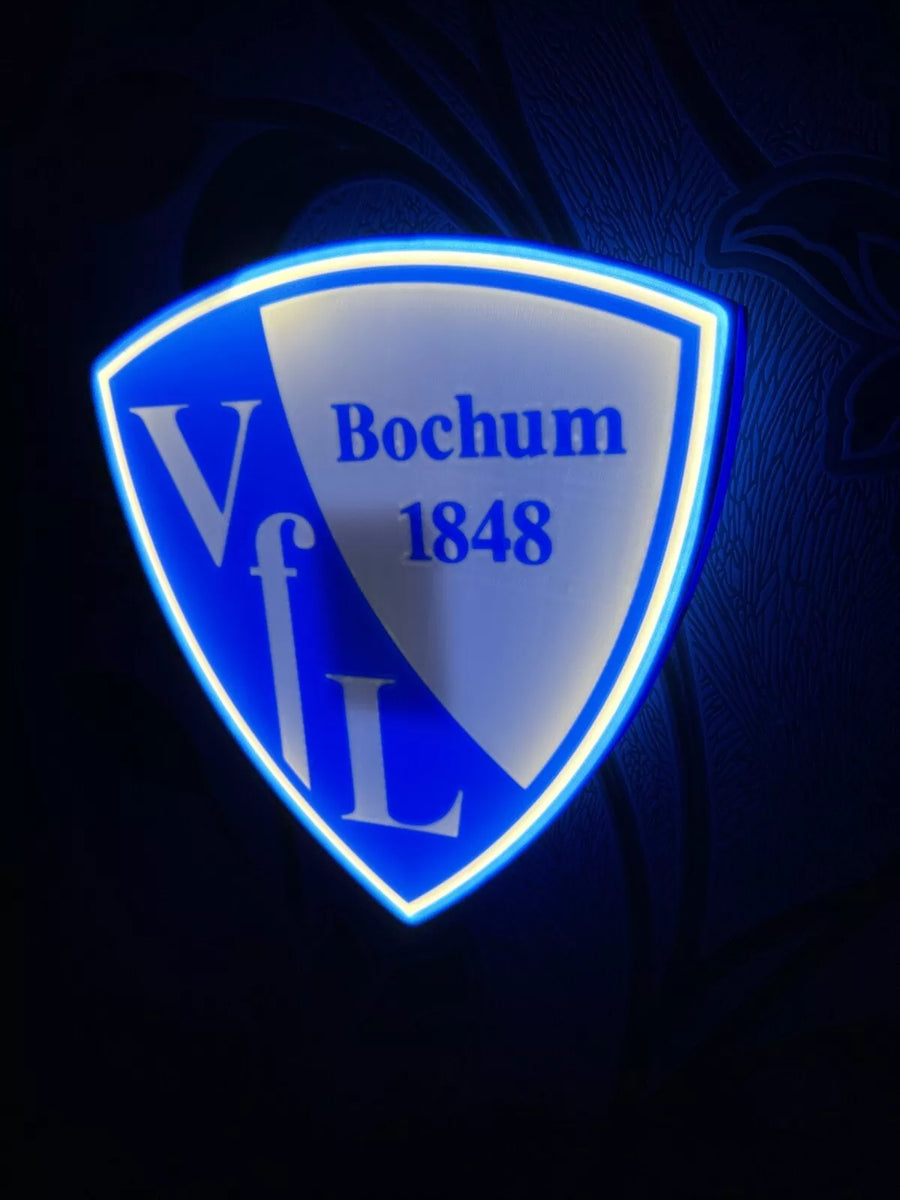 VfL Bochum LED-Leuchtschild Lampe Fandeko