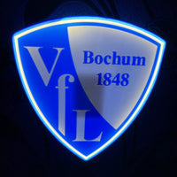 VfL Bochum LED-Leuchtschild Lampe Fandeko