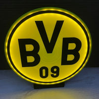 BVB 09 Borussia Dortmund LED-Leuchtschild Wanddeko