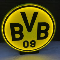 BVB 09 Borussia Dortmund LED-Leuchtschild Wanddeko