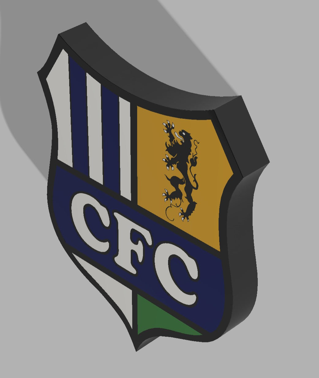 Chemnitzer FC LED-Leuchtschild