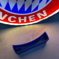 FCB Bayern München LED-Leuchtschild Wanddeko