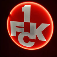 1. FC Kaiserslautern Lampe LED-Leuchtschild Fandeko