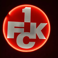 1. FC Kaiserslautern Lampe LED-Leuchtschild Fandeko