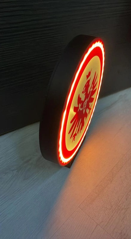 SGE Eintracht Frankfurt LED-Leuchtschild Wanddeko