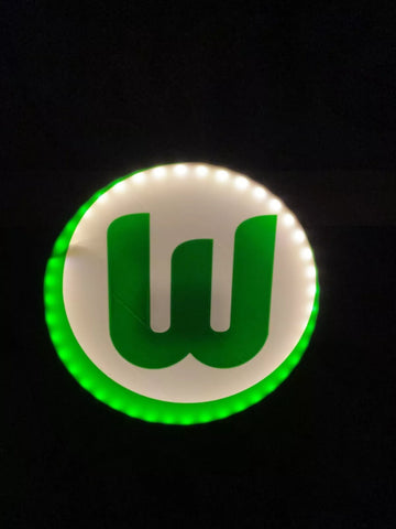 VfL Wolfsburg LED-Leuchtschild