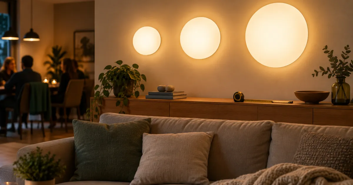 LED Vereinslampe Größe: 18, 24, 29 oder 34 cm?