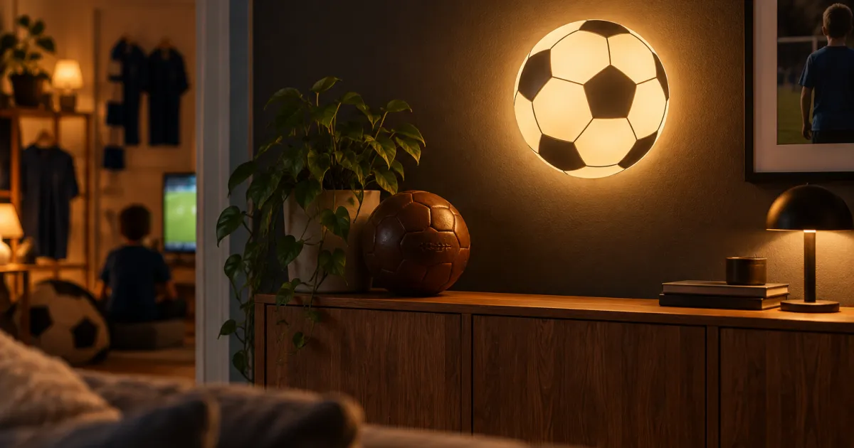 Nachtlicht Fußball Kinderzimmer: Vereinsmotiv richtig wählen