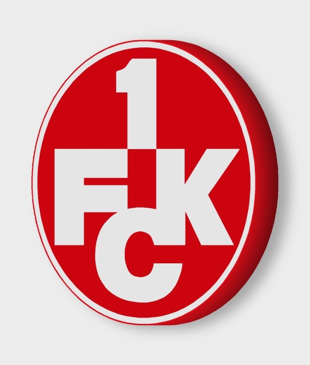 1. FC Kaiserslautern LED-Leuchtschild ausgeschaltet