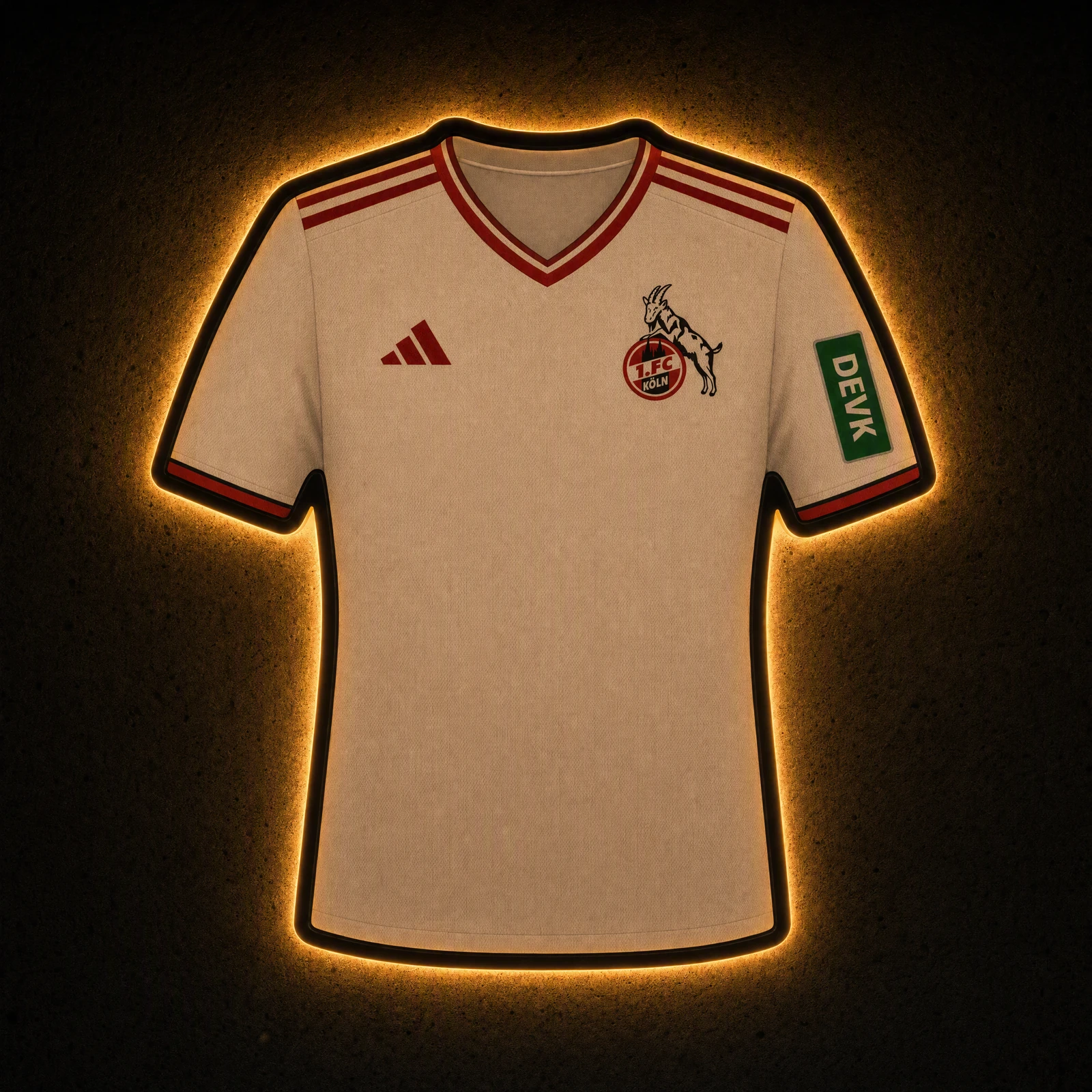 1. FC Köln Heimtrikot 2026/27 LED-Trikot-Lampe — Glow im Dunkeln