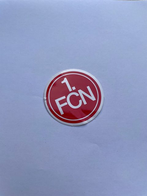 1. FC Nürnberg Sticker Set mit 5 Hochglanz-Aufklebern in verschiedenen Größen