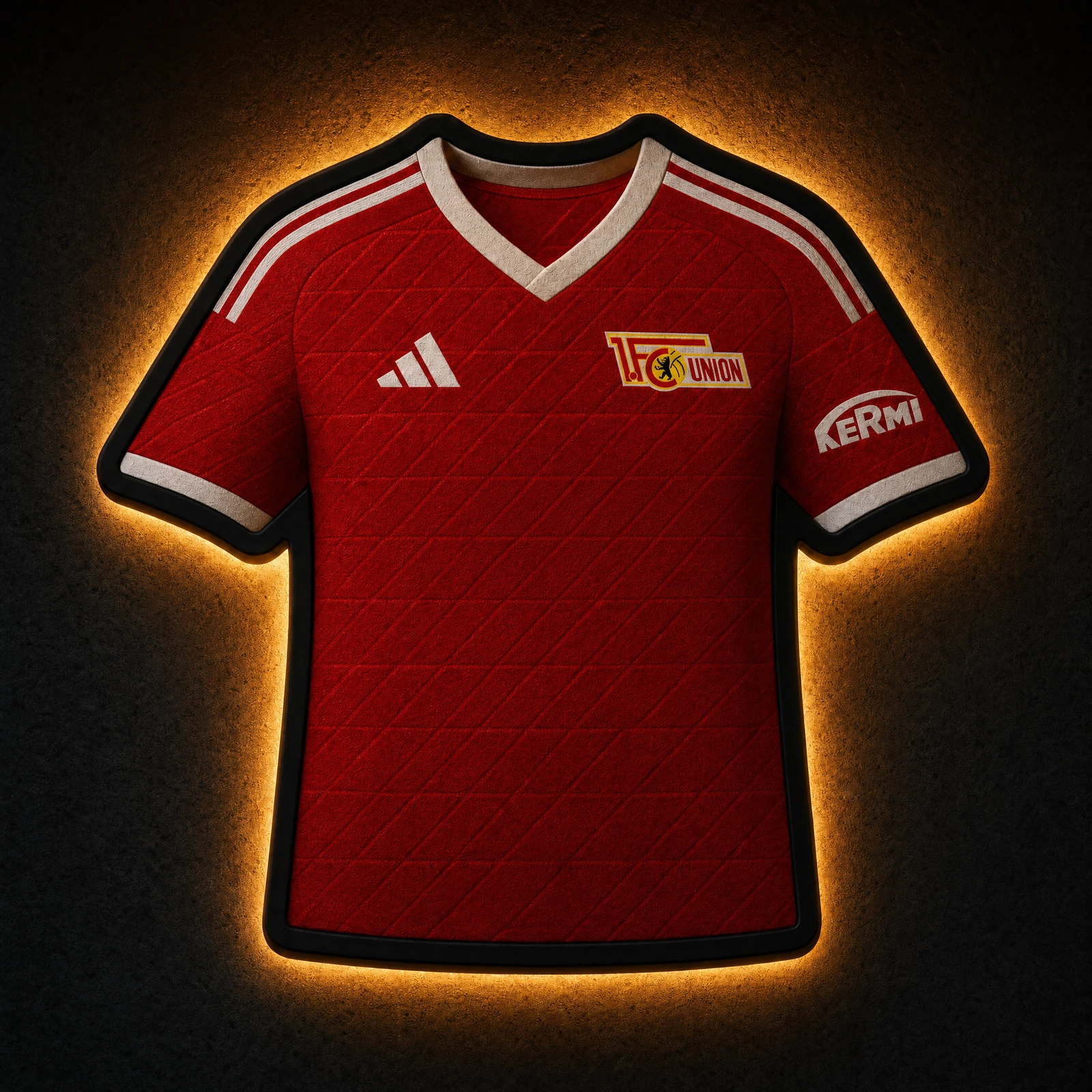 1. FC Union Berlin Heimtrikot 2026/27 LED-Trikot-Lampe — Glow im Dunkeln