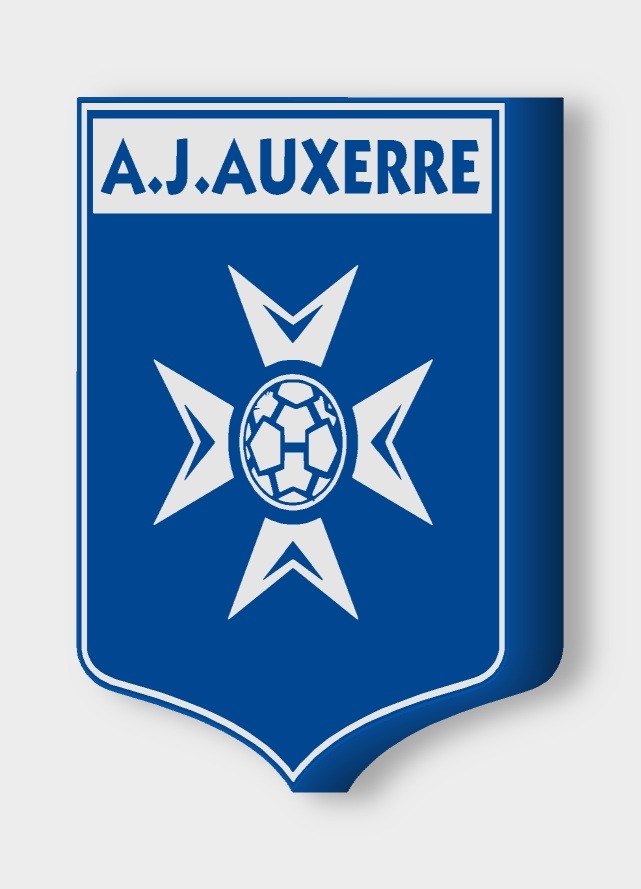 AJ Auxerre LED-Leuchtschild ausgeschaltet