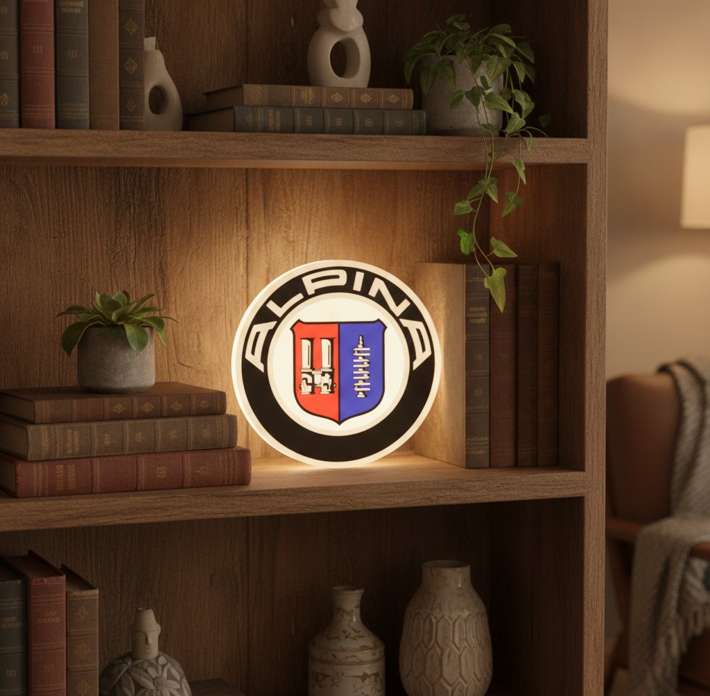 Alpina LED-Leuchte - Mockup