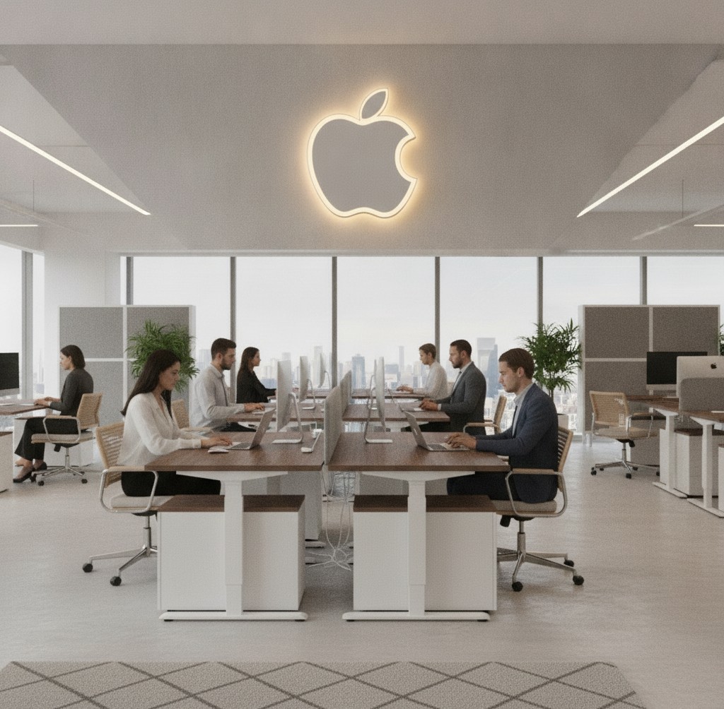 Apple LED-Leuchte - Mockup