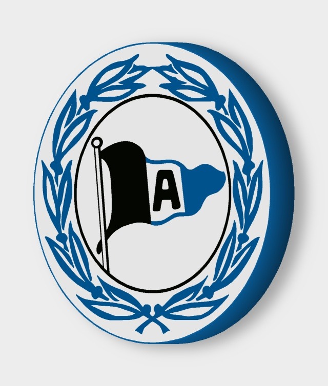 Arminia Bielefeld LED-Leuchtschild ausgeschaltet