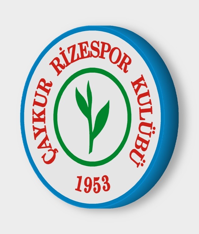 Çaykur Rizespor LED-Leuchtschild ausgeschaltet