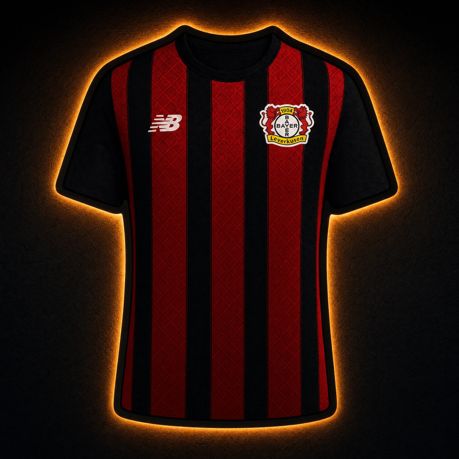 Bayer 04 Leverkusen Heimtrikot 2026/27 LED-Trikot-Lampe — Glow im Dunkeln