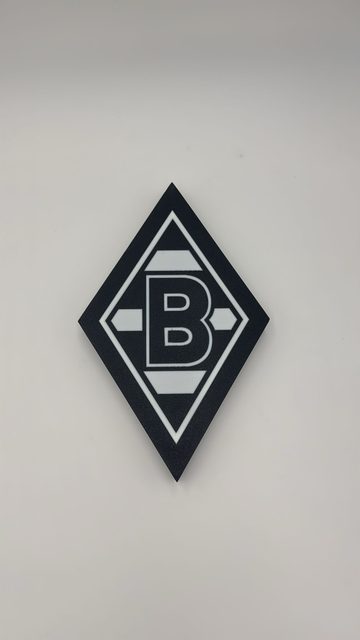 Borussia Mönchengladbach LED-Wanddeko im Wohnzimmer