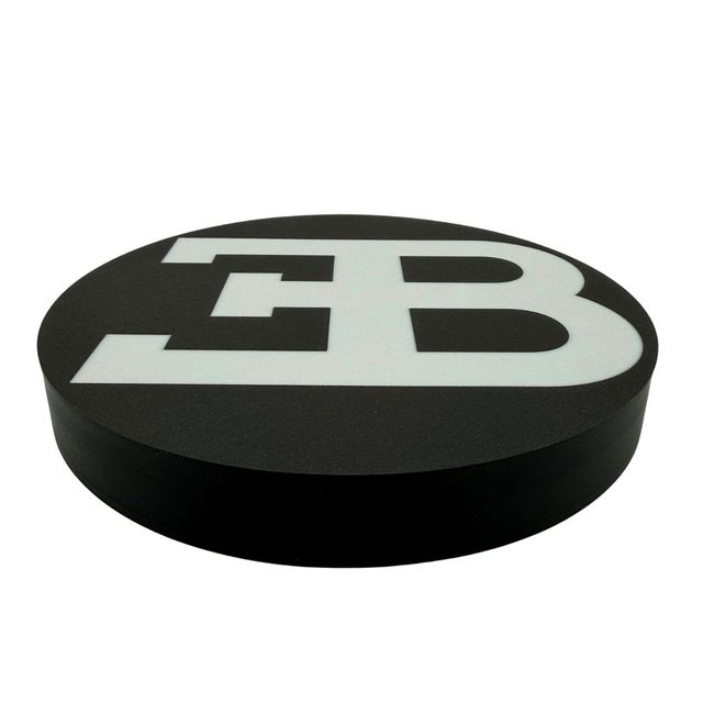 Bugatti LED-Leuchtschild Wanddeko Autodeko Geschenk
