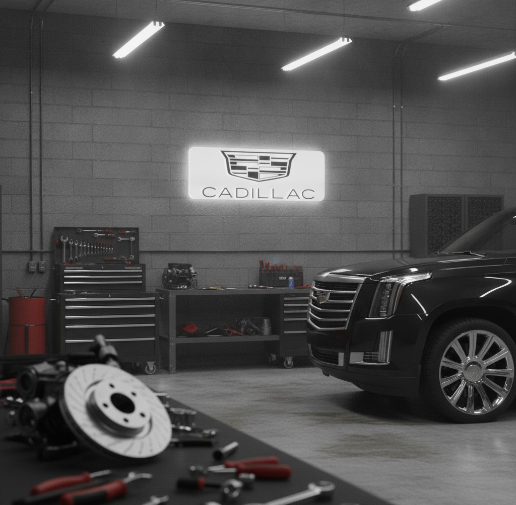 Cadillac LED-Leuchte II - Mockup
