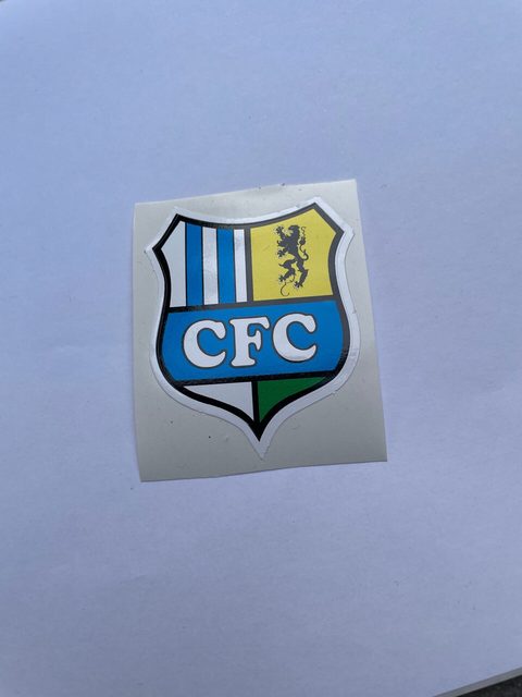 Chemnitzer FC Sticker Set 5er Pack Hochglanz Aufkleber mit CFC Logo