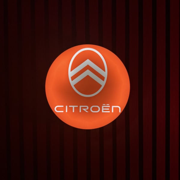 Citroën LED-Leuchtschild Wanddeko Autodeko Geschenk