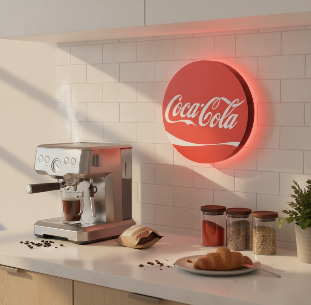 Coca Cola LED-Leuchtschild II