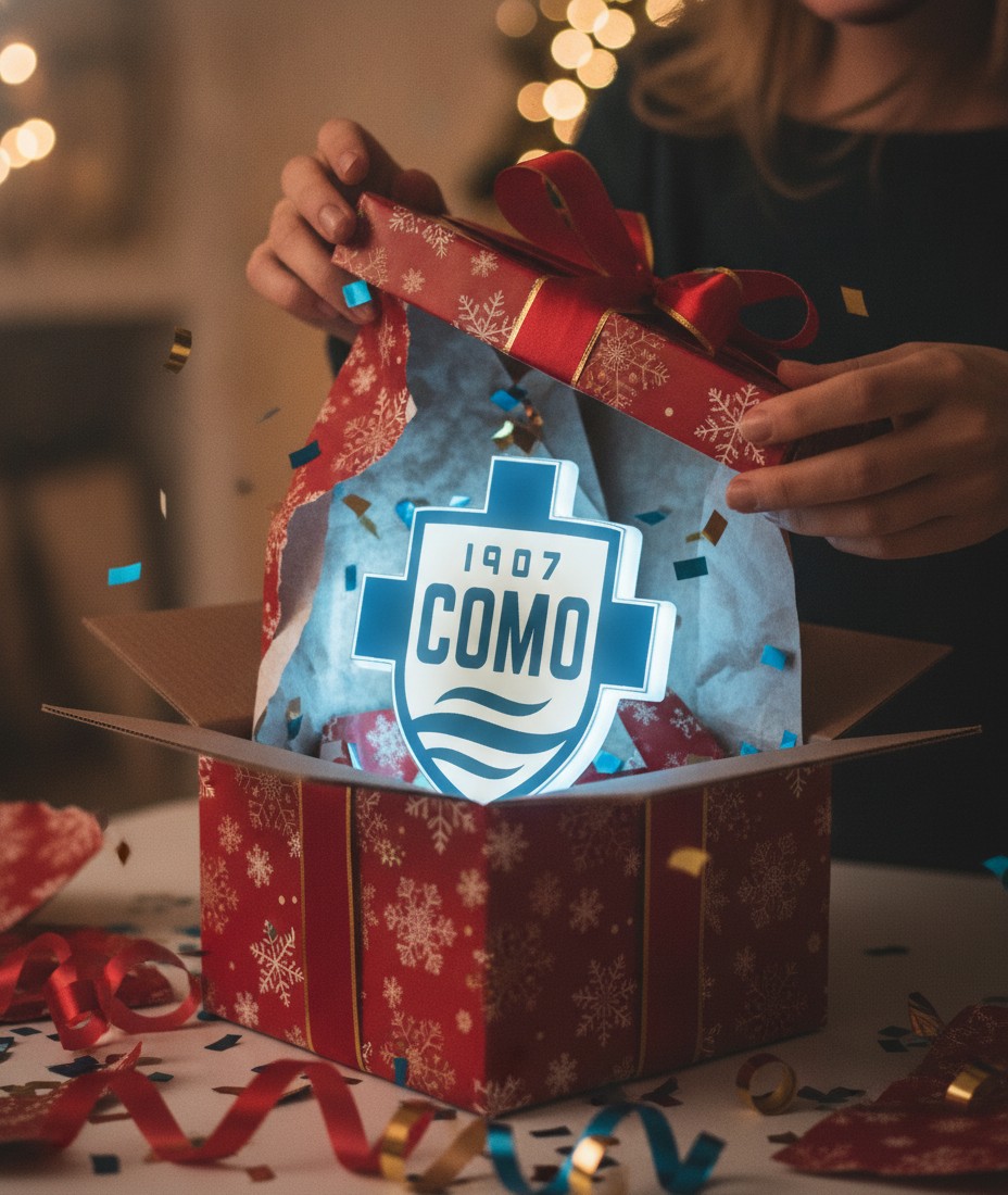 Como 1907 LED-Leuchtschild Wanddeko Fandeko Geschenk - Mockup