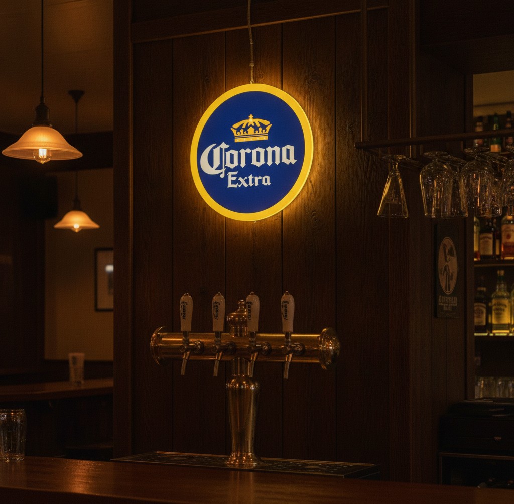 Corona Extra LED-Leuchtschild I