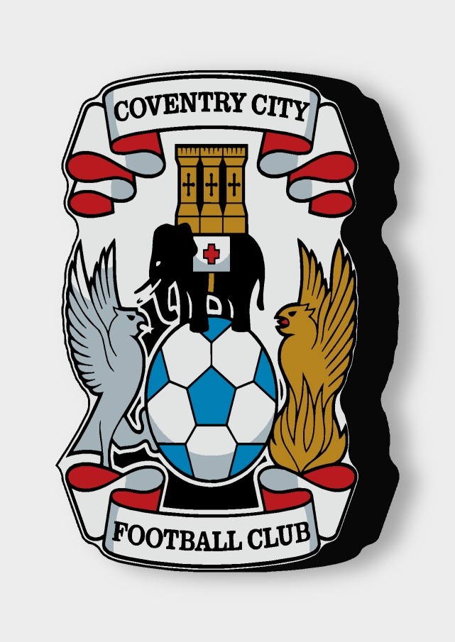 Coventry City LED-Leuchtschild ausgeschaltet