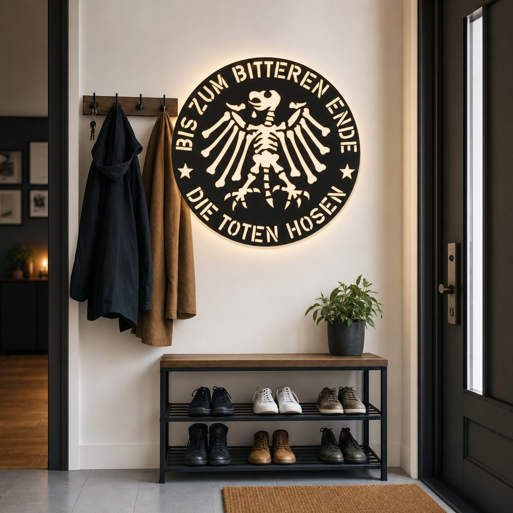 Die Toten Hosen LED-Leuchte - Mockup