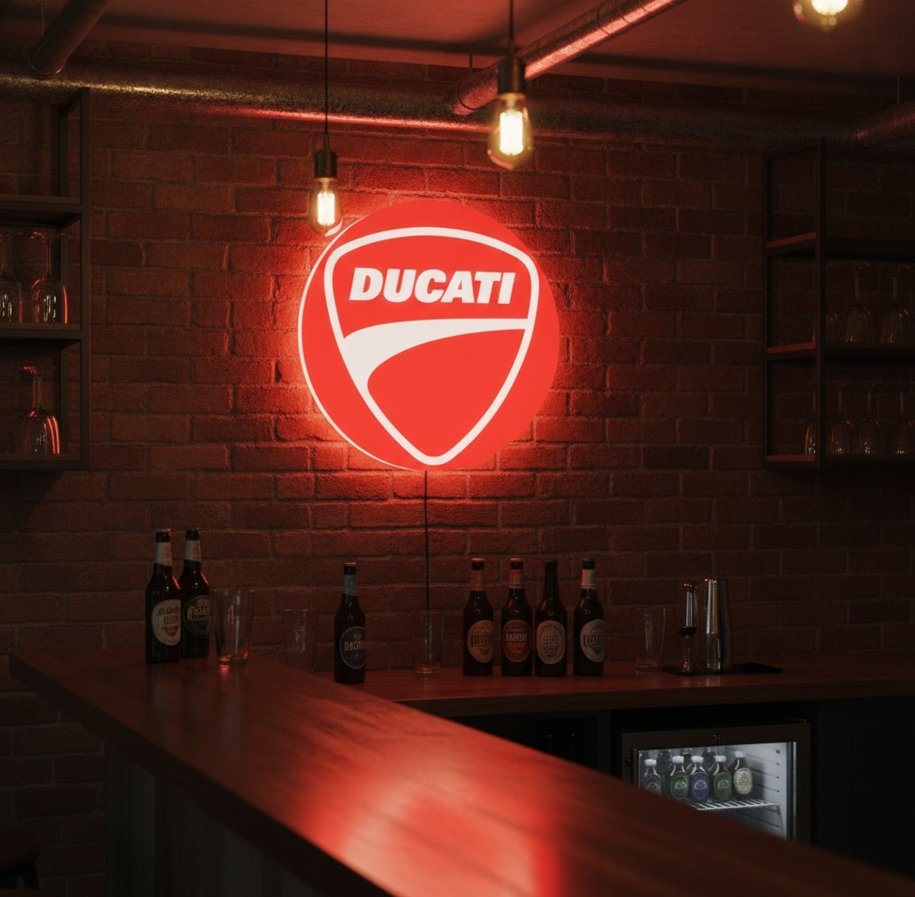 Ducati LED-Leuchte III - Mockup
