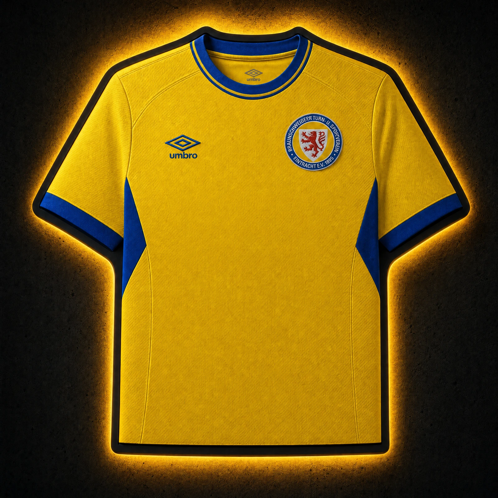 Eintracht Braunschweig Heimtrikot 2026/27 LED-Trikot-Lampe — Glow im Dunkeln