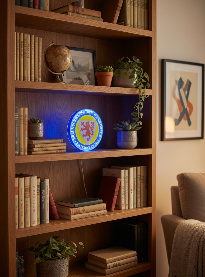 Eintracht Braunschweig LED-Leuchtschild - Mockup