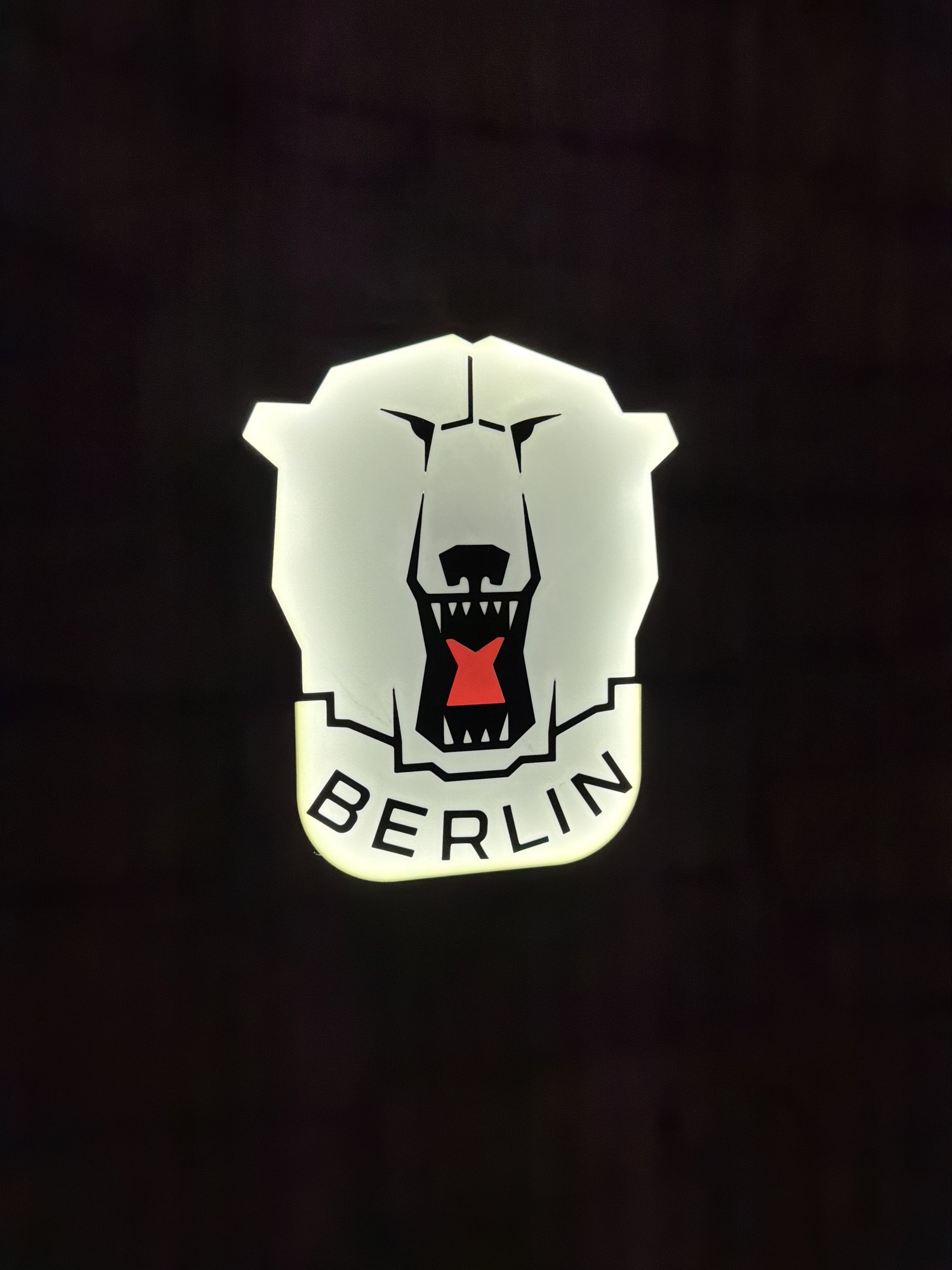Eisbären Berlin LED-Leuchtschild
