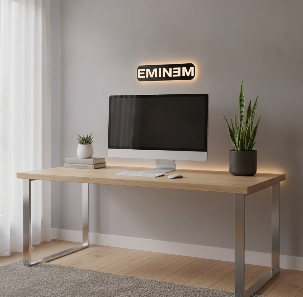 Eminem LED-Leuchte (Motiv 2) - Mockup