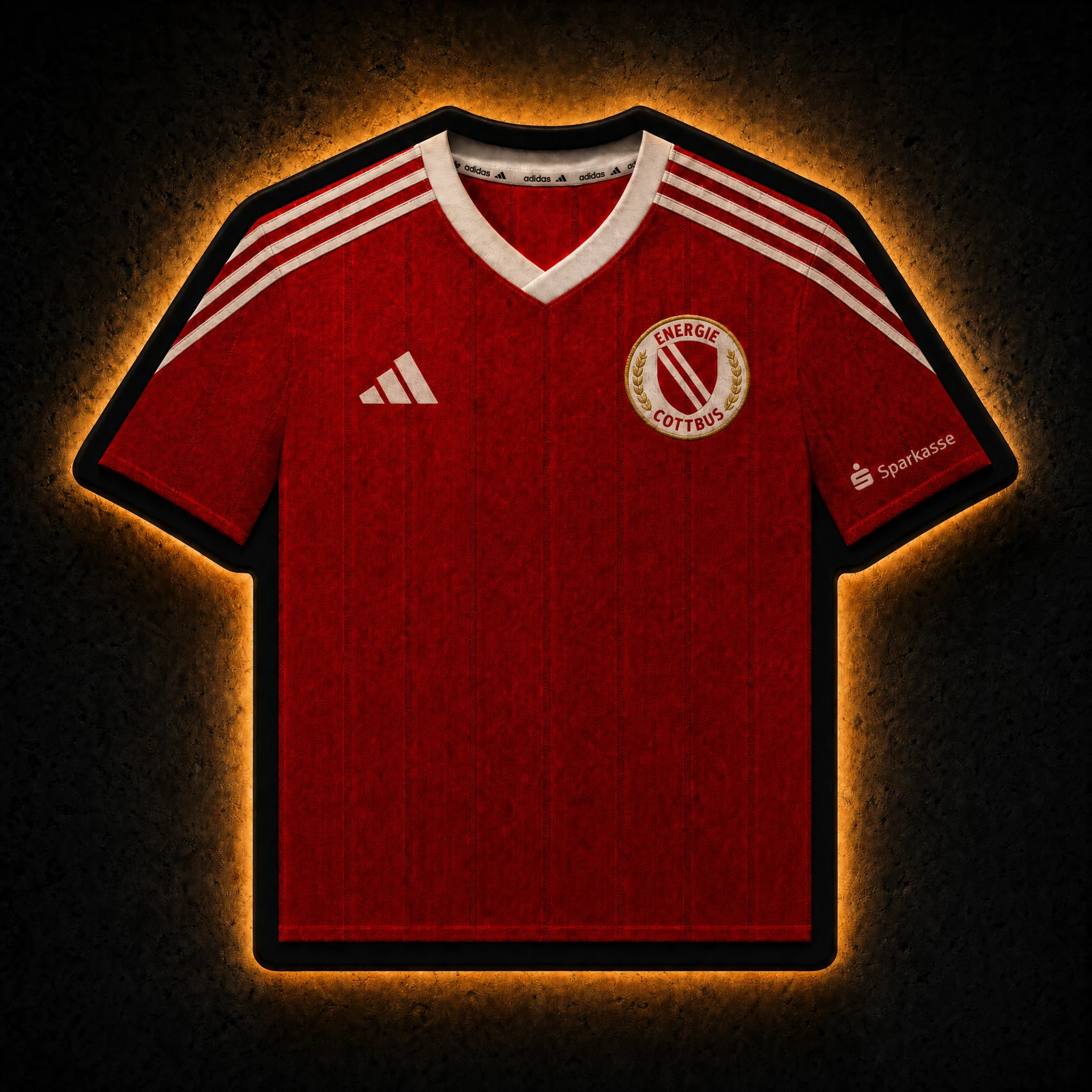 Energie Cottbus Heimtrikot 2026/27 LED-Trikot-Lampe — Glow im Dunkeln