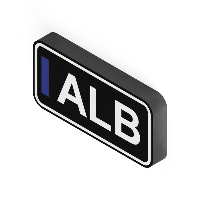 F1 Fahrer ALB LED-Leuchtschild Wanddeko Autodeko Geschenk