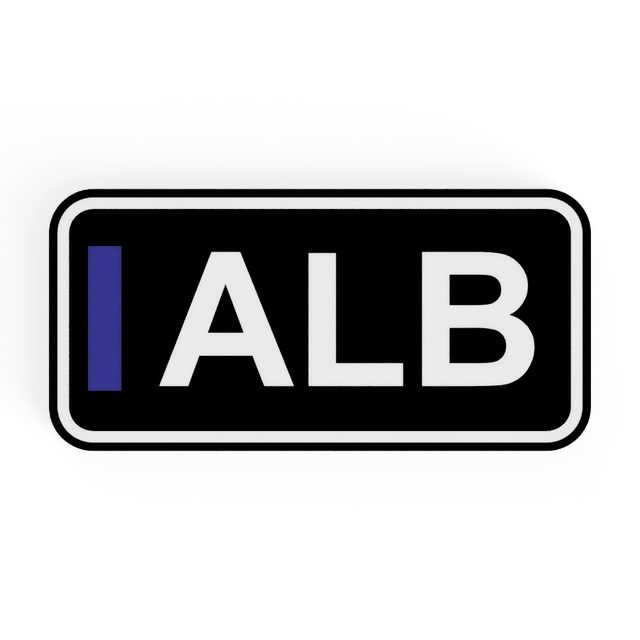 F1 Fahrer ALB LED-Leuchtschild Wanddeko Autodeko Geschenk