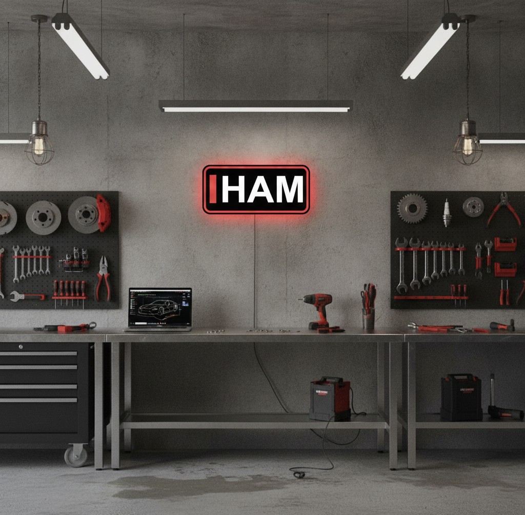 F1 Fahrer-LED HAM II - Mockup