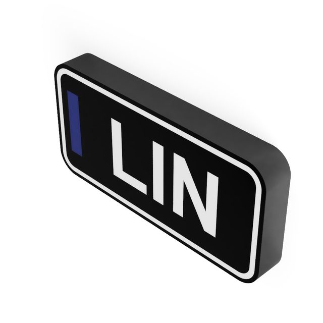 F1 Fahrer LIN LED-Leuchtschild Wanddeko Autodeko Geschenk
