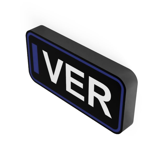 F1 Fahrer VER 2 LED-Leuchtschild Wanddeko Autodeko Geschenk