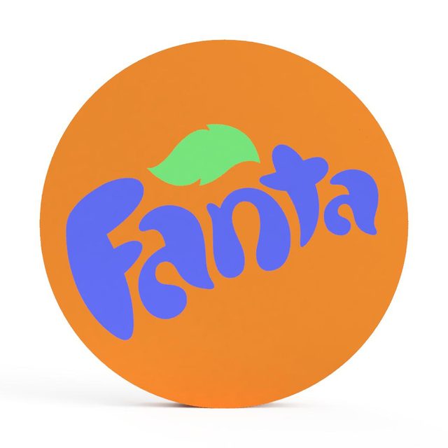 Fanta LED-Leuchtschild Bar Deko Geschenk