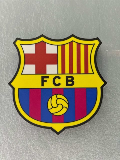 FC Barcelona LED Lampe XL 34cm Größe leuchtend