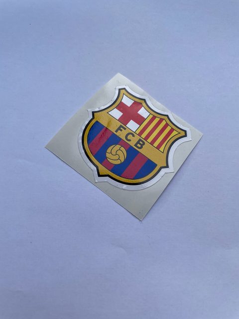 FC Barcelona Sticker Set 5er Pack - Hochglanz Aufkleber mit Vereinslogo in verschiedenen Größen