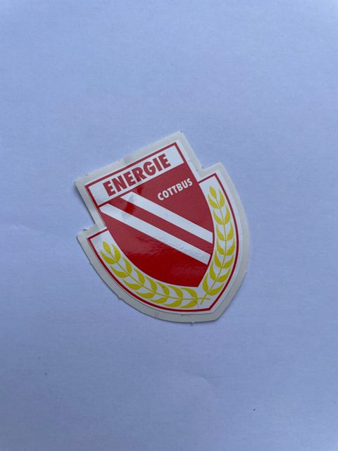FC Energie Cottbus Sticker Set 5er Pack Hochglanz Aufkleber in verschiedenen Größen