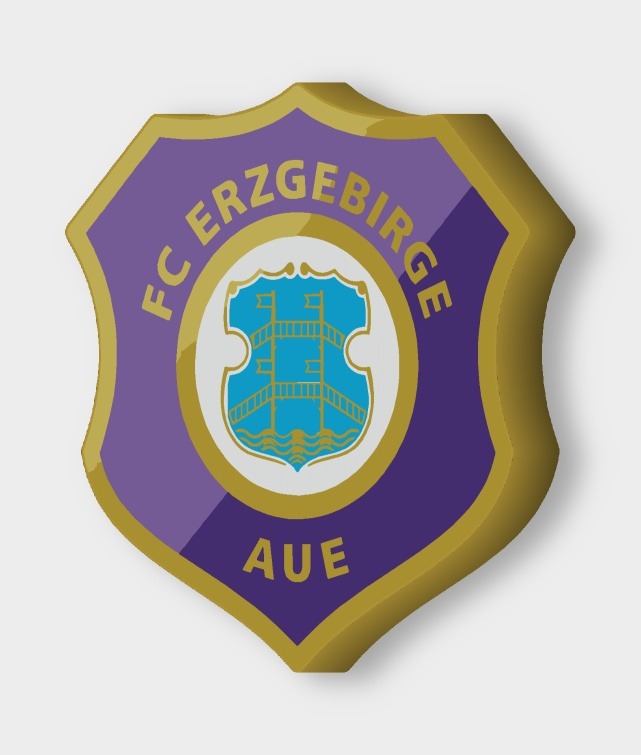 FC Erzgebirge Aue LED-Leuchtschild ausgeschaltet