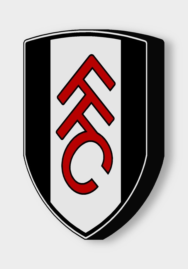 FC Fulham LED-Leuchtschild ausgeschaltet